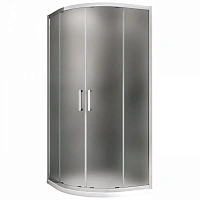 Душевой уголок Abber Schwarzer Diamant 80x80 см стекло матовое