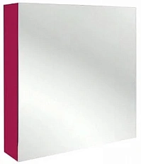 Зеркальный шкаф с подсветкой Jacob Delafon Odeon Up 60 см малиновый лак, правый