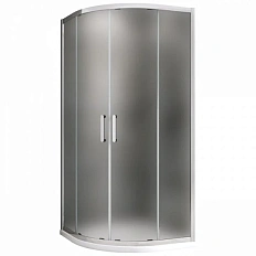 Душевой уголок Abber Schwarzer Diamant 80x80 см стекло матовое