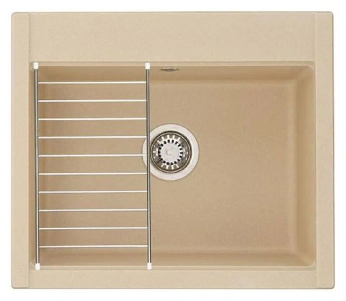 Мойка для кухни Акватон Делия 60 см латте 1A715232LD260 (детальная фотография), врезные