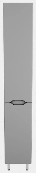 Шкаф-пенал Style Line Марелла Люкс Plus 30 см правый, серый матовый антискрейтч СС-00002420 (детальная фотография)