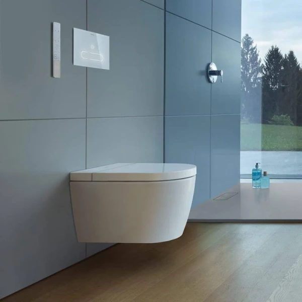 Крышка-биде Duravit SensoWash белая 612001012000310 (детальная фотография), с микролифтом