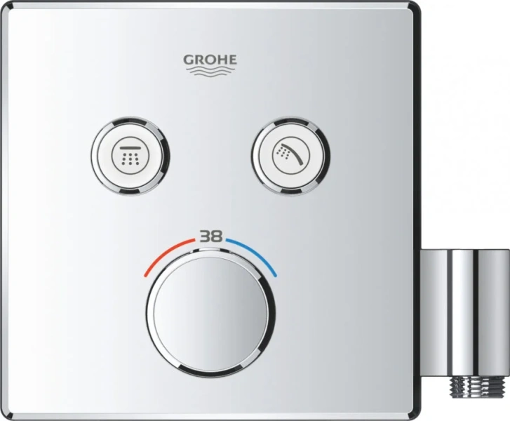 Смеситель для душа Grohe Grohtherm SmartControl термостатический хром 29125000 (детальная фотография)
