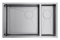 Мойка для кухни Omoikiri Taki 69-2-U/IF-IN-R Side 69 см правосторонняя