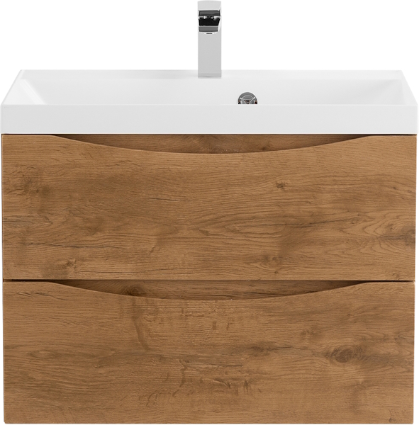 Тумба под раковину подвесная BelBagno Marino 70 см rovere nature MARINO-700-2C-SO-RN-P (детальная фотография), современная, hi-tech
