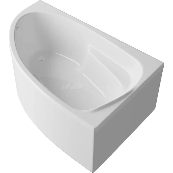 Ванна акриловая Diwo Валдай L/R 150 x 95 см, с каркасом, цвет белый, левая/правая, Щ0000055178/Щ0000055179/Щ0000055243 Щ0000055178/Щ0000055243 (детальная фотография), 150 см