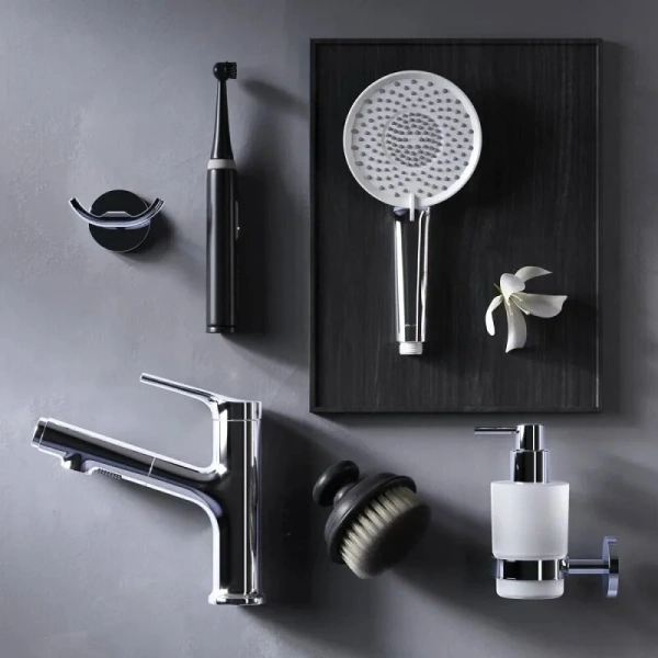 Смеситель для раковины Am.Pm X-Joy хром F85B02900 (детальная фотография), с 1 монтажным отверстием