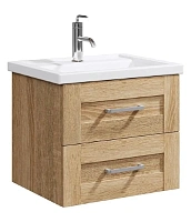 Тумба под раковину подвесная Aqwella Фостер 60 см дуб сонома