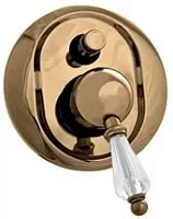 Смеситель для душа Cezares Vintage бронза, ручка Swarovski