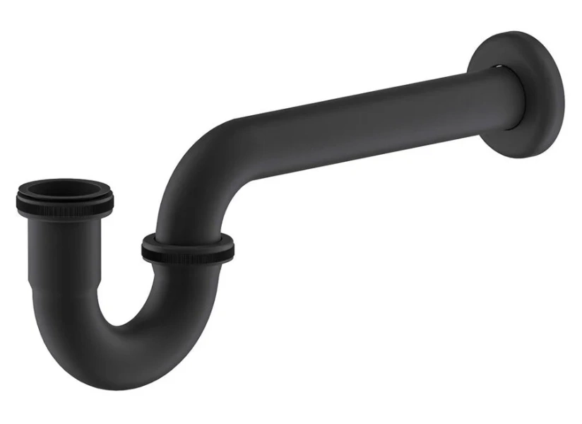 Сифон для раковины Timo черный матовый 961/03L (детальная фотография)