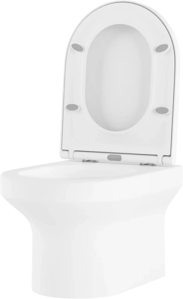 Унитаз подвесной Lavinia Boho Grance Hill с сиденьем микролифт 3307001R (детальная фотография), фарфор, керамика index_1