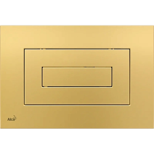 Клавиша смыва Alcaplast золото - фото 4