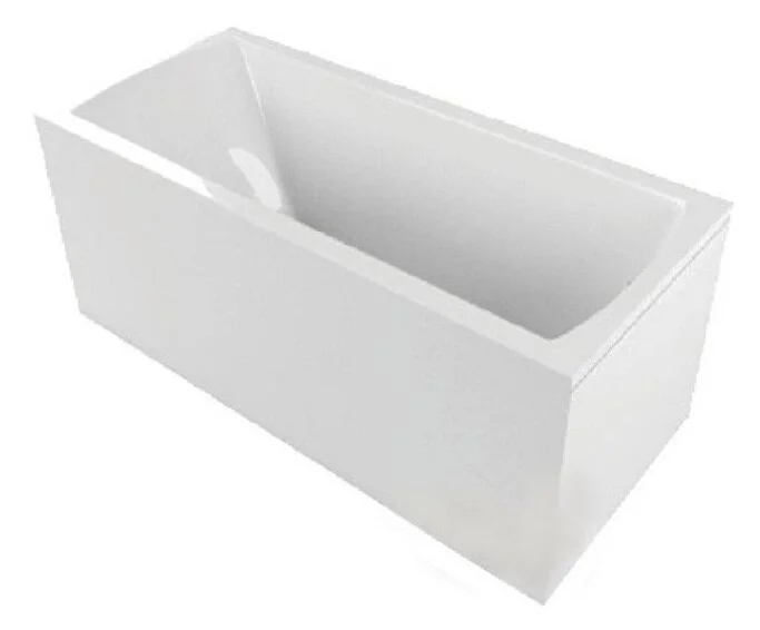 Ванна акриловая Vayer Milana Гл000025934, 190 х 80 см, белый (детальная фотография), прямоугольные