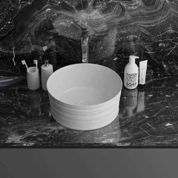 Раковина Grossman 40,5 см белая GR-3025 (детальная фотография), белые