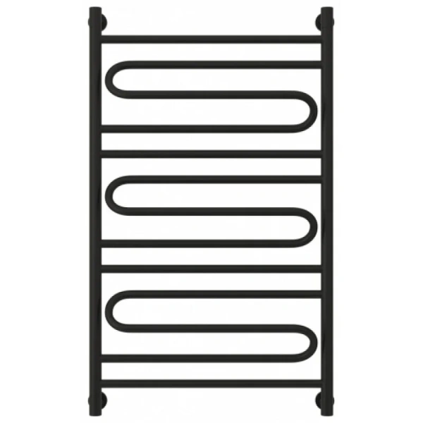 Полотенцесушитель водяной Сунержа Элегия+ 60х100 см черный матовый 31-0205-1060 (детальная фотография), черный