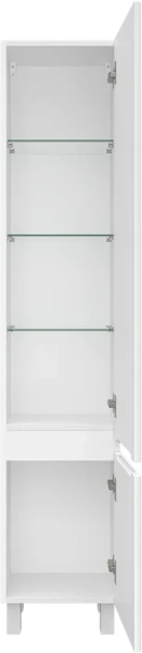 Шкаф-пенал Brevita Victory 35 см белый, правый VIC-05035-010R (детальная фотография), недорого