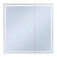 Зеркальный шкаф с подсветкой IDDIS Zodiac 80 см белый