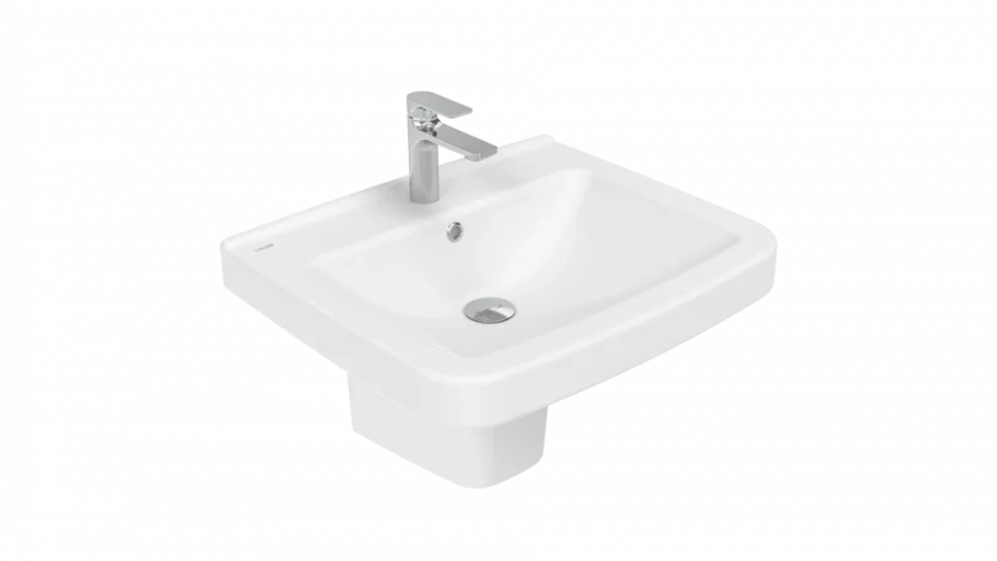 Раковина Creavit Lara 60 см белая LR060-00CB00E-0000 (детальная фотография)