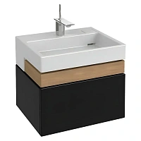 Тумба под раковину подвесная Jacob Delafon Terrace 60 см черный