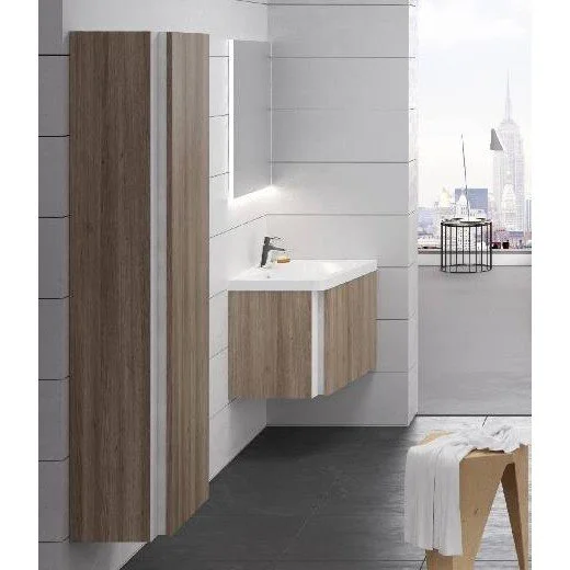 Тумба для раковины левая, цвет тёмный орех, Ravak 10° X000000741 (детальная фотография), по запросу index_1