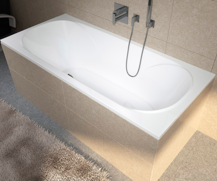 Ванна акриловая Riho Taurus 170х80 см белая BC0700500000000 (детальная фотография), акриловые