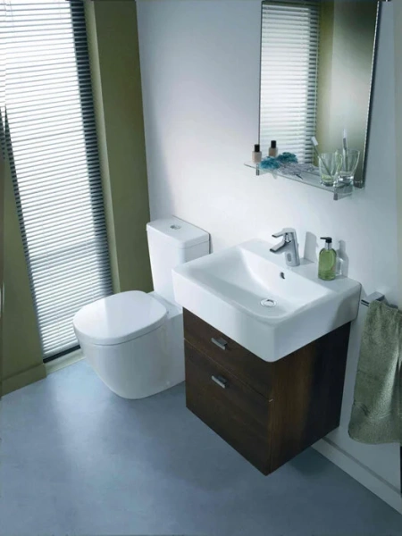 Раковина Ideal Standard Connect E8033 40 см прямоугольная (детальная фотография), 40 см