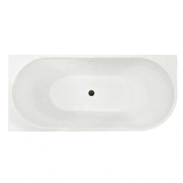 Ванна акриловая Royal Bath Riva RB610311L-BL/RB610311R-BL, 170 x 78 см, левая/правая, цвет белый (детальная фотография), 170х80