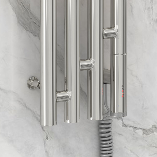 Полотенцесушитель электрический Сунержа Кантата 3.0 15.9x120 см правый другие цветовые решения RAL-5847-1216 (детальная фотография), современные, hi-tech