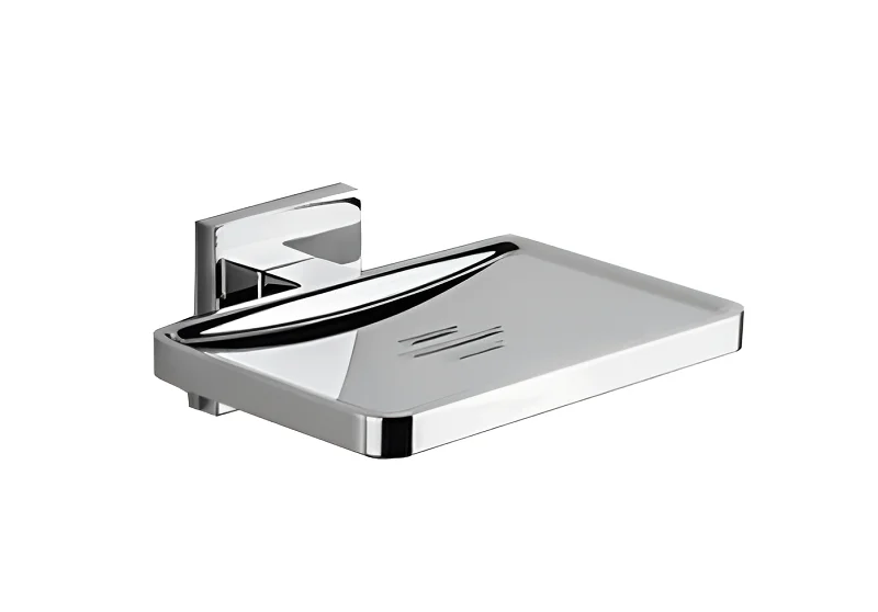 Мыльница Colombo Basic Q хром B3781 (детальная фотография)