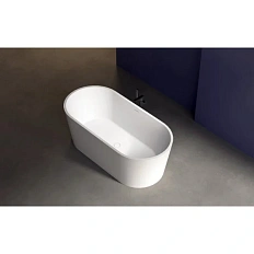 Ванна акриловая Abber 170x80 см белая матовая