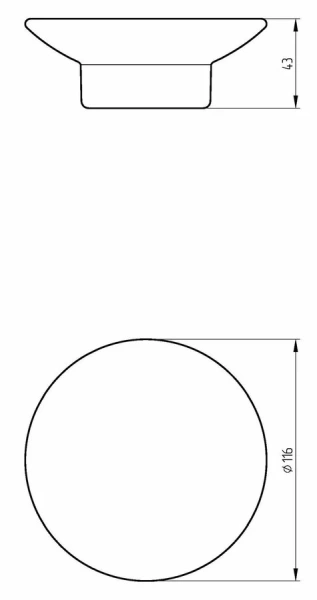Мыльница и стакан для ванной Migliore Mirella настенные (детальная фотография), классические, ретро