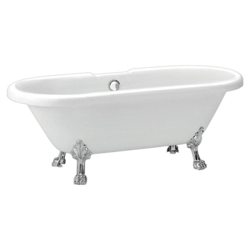 Ванна акриловая BelBagno 180х80 см отдельностоящая  BB21 (детальная фотография), овальные