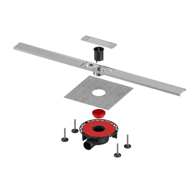 Дренажный канал Tece TECElineo 100 см подрезной 15301100 (детальная фотография)