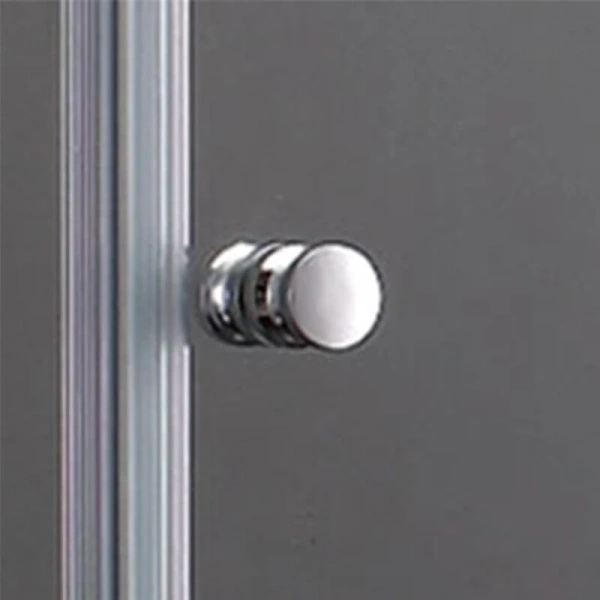 Душевая дверь в нишу Cezares Elena 175 см стекло рифленое Punto ELENA-W-B-22-180-P-Cr (детальная фотография), 170 см, 180 см