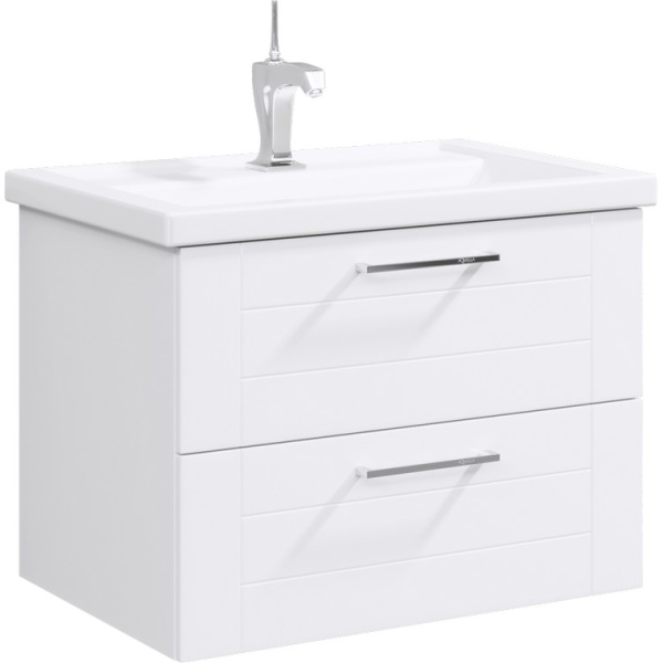 Тумба под раковину подвесная Aqwella Манчестер 70 см 2 ящика MAN01072 (детальная фотография)