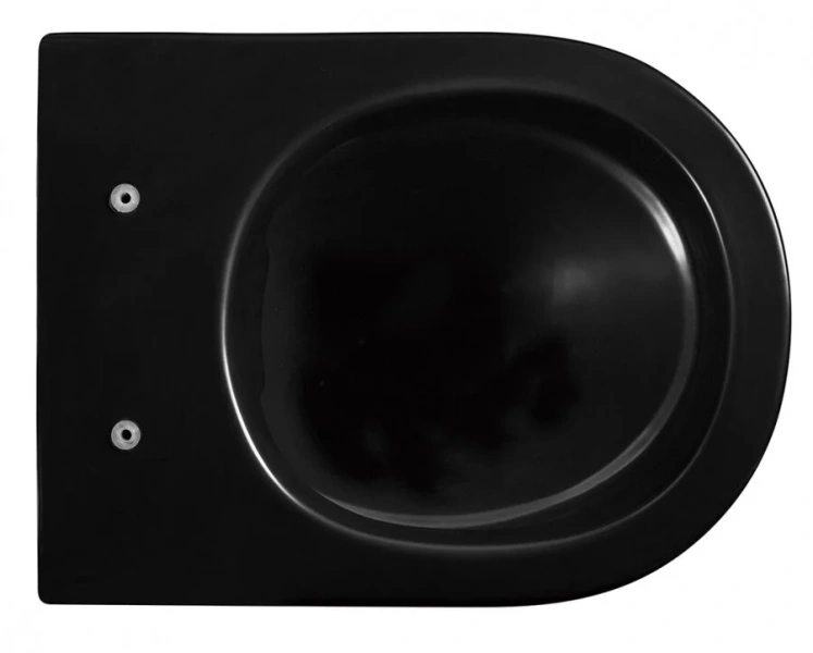 Унитаз с инсталляцией Abber BEQUEM черный матовый AC1100MB-AC0105-AC0121MB (детальная фотография), с инсталляцией index_1