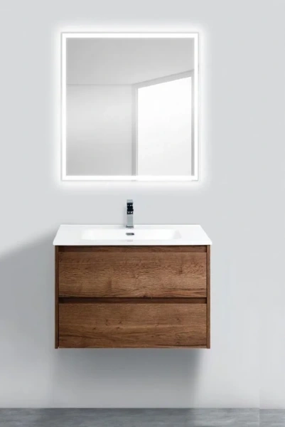 Тумба под раковину подвесная BelBagno Kraft 70 см rovere tabacco KRAFT-700-2C-SO-RT (детальная фотография)