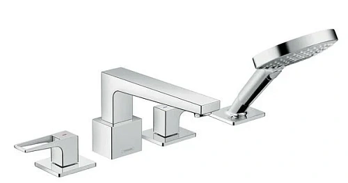 Смеситель для ванны Hansgrohe Metropol хром - фото 1