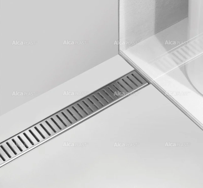 Решетка Alcaplast 65 см хром матовый PURE-650M (детальная фотография) index_1