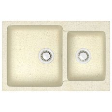 Мойка для кухни Azario Grand 76.5 см бежевая