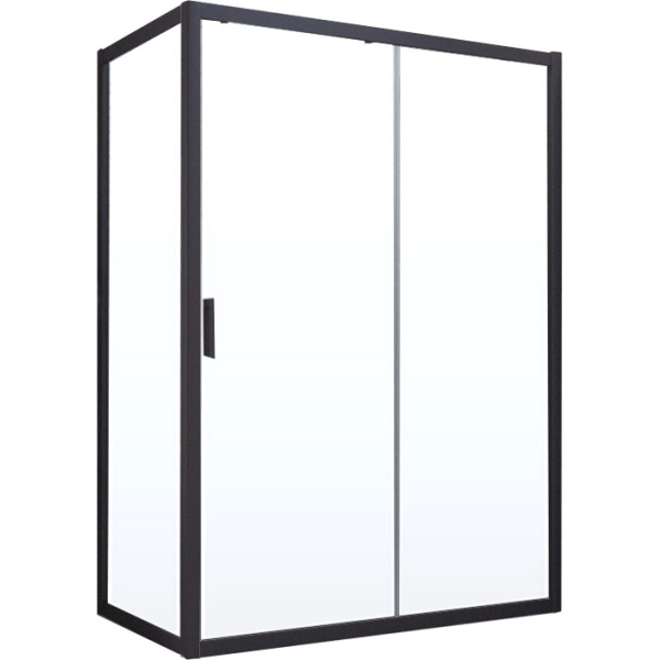 Душевой уголок стекло прозрачное Vegas-glass ZP+ZPV 120х80 01 (детальная фотография), раздвижные