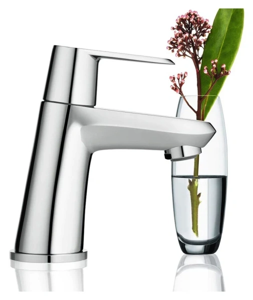 Вентиль с изливом Grohe Eurodisc Cosmopolitan 23051002 (детальная фотография), хром