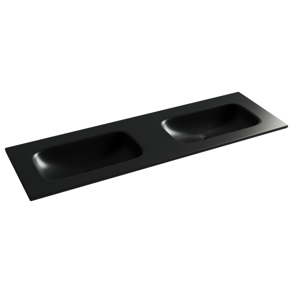 Раковина Ceramica Nova Grace 141 см черная матовая CN7022MBwx (детальная фотография)