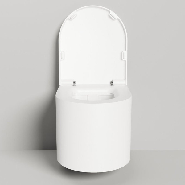 Унитаз подвесной Salini Gemelli покраска по RAL полностью 240121KMRF (детальная фотография), без бачка, со скрытым бачком