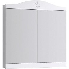 Зеркальный шкаф Aqwella Franchesca 85 см двухдверный