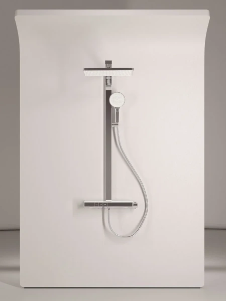 Душевая стойка Sancos Vos хром SC6100CH (детальная фотография), с тропическим душем