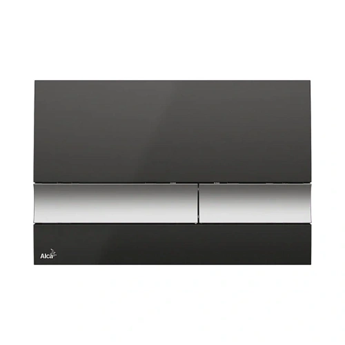 Клавиша смыва Alcaplast хром матовый - фото 1