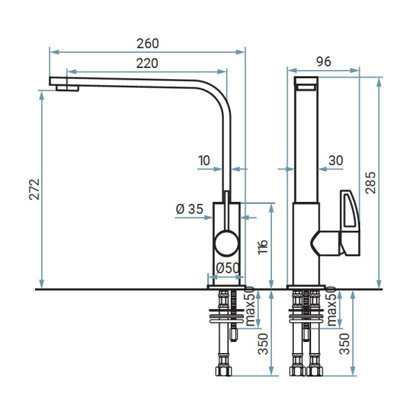 Схема (детальная фотография), для кухни