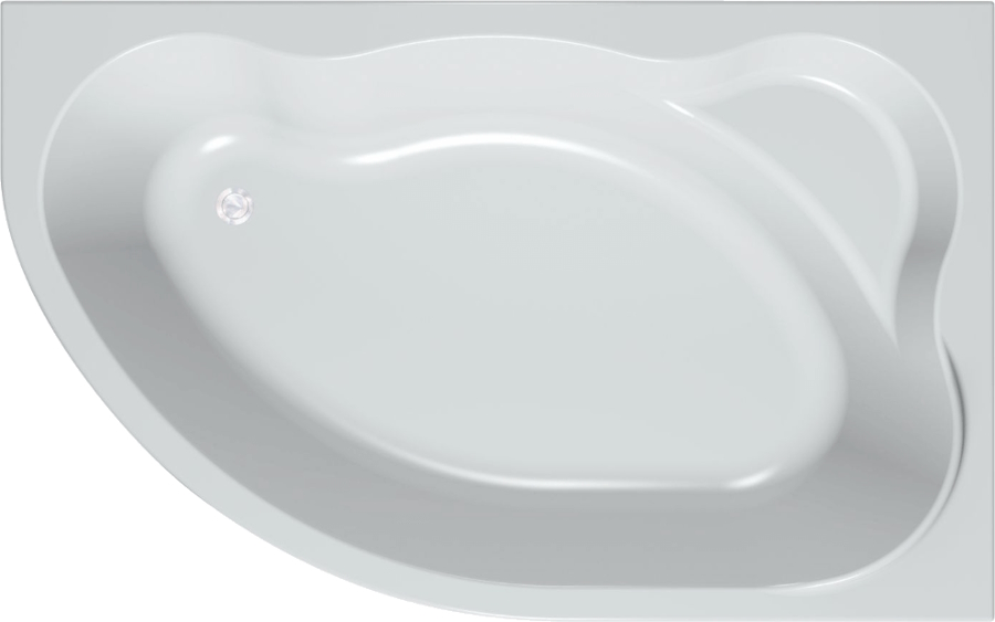 Акриловая ванна Kolpa San Amadis R 160х100 см, белая (детальная фотография)
