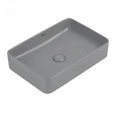 Раковина Abber Rechteck 51 см серая матовая